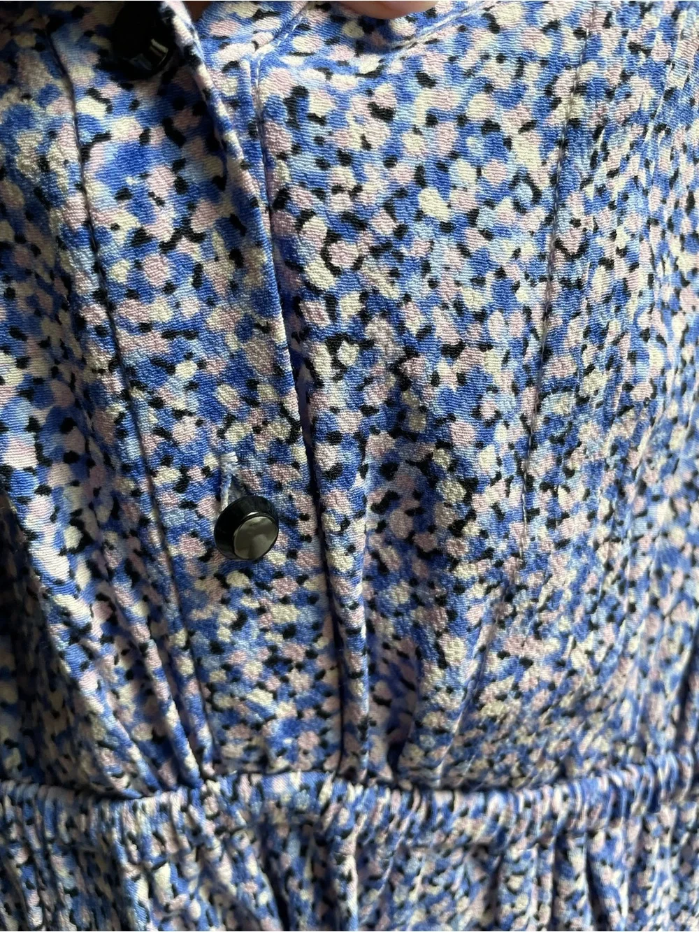 kate spade Sleeveless Blue Floral Midi Dress
